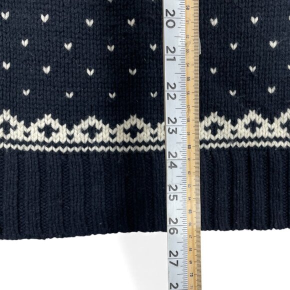 Abercrombie & Fitch Vintage Moose Knit Ski Sweater Muscle Slim Fit Men's Medium - Picture 5 of 7